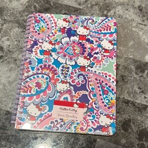 Vera Bradley Hello Kitty Paisley Notebook - new in protective wrap stationary